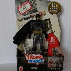 2017 Mattel DC Justice League Batman Action Figure-interactive Talking